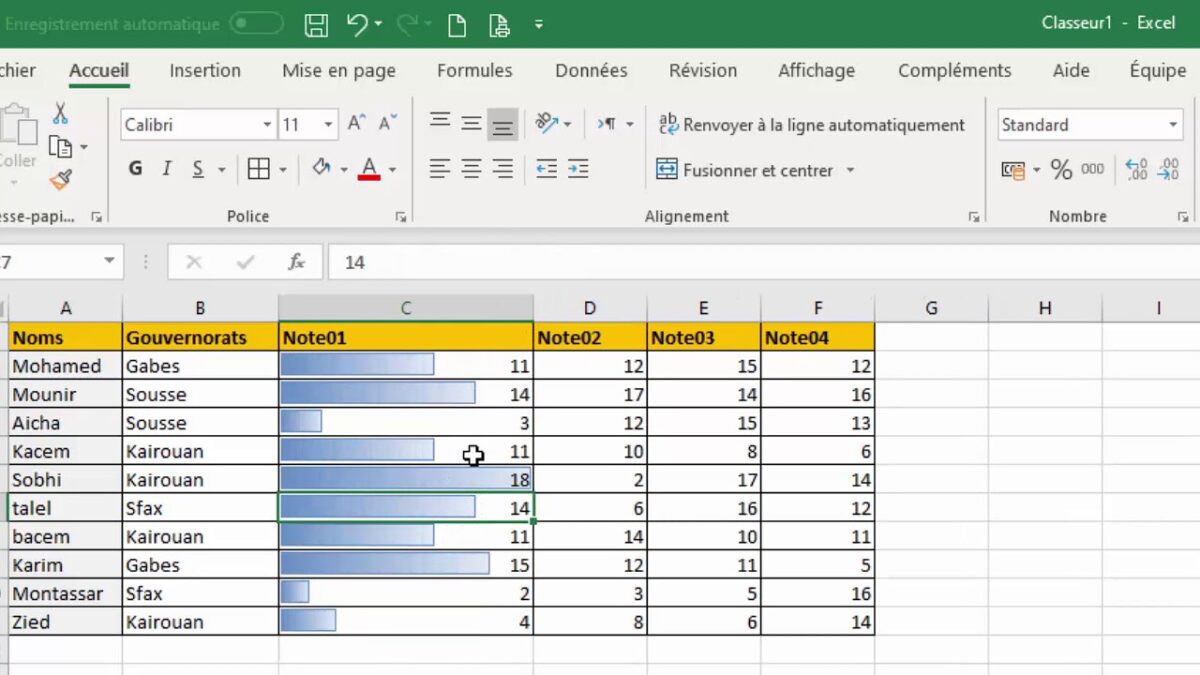 comment enlever la restriction sur excel